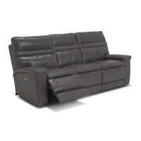 Tolia Power Reclining Leather Sofa or Set - Available With Power Tilt Headrest | Power Lumbar