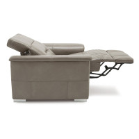 Kerren Power Reclining Leather Sofa Or Set with Power Adjustable Headrest