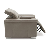 Kerren Power Reclining Leather Sofa Or Set with Power Adjustable Headrest
