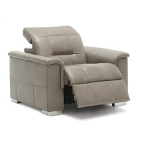 Kerren Power Reclining Leather Sofa Or Set with Power Adjustable Headrest