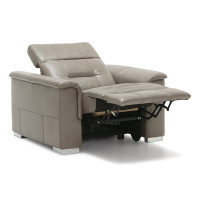 Kerren Power Reclining Leather Sofa Or Set with Power Adjustable Headrest