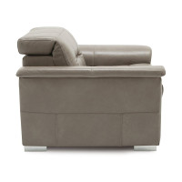 Kerren Power Reclining Leather Sofa Or Set with Power Adjustable Headrest