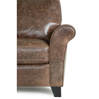Mira Key Leather Sectional
