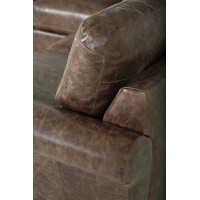 Mira Key Leather Sectional