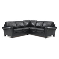 Mira Key Leather Sectional