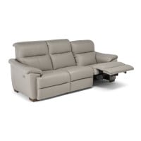 Natuzzi Editions C063 Potenza Power Reclining Leather Sofa or Set - Available With Power Tilt Headrest | Power Lumbar
