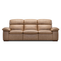 Palma Power Reclining Leather Sofa or Set With Power Headrests