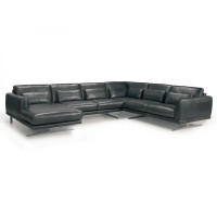 Aira Leather Sectional