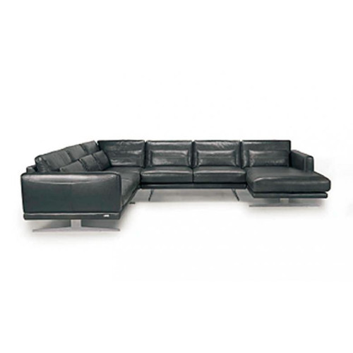 Aira Leather Sectional