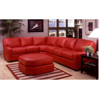 Omnia Albany Leather Sectional