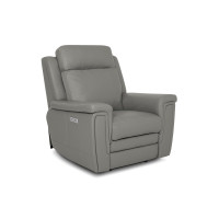 Anselia Power Reclining Leather Sofa or Set - Available With Power Tilt Headrest