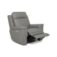 Anselia Power Reclining Leather Sofa or Set - Available With Power Tilt Headrest