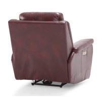 Anselia Power Reclining Leather Sofa or Set - Available With Power Tilt Headrest