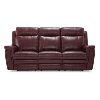 Anselia Power Reclining Leather Sofa or Set - Available With Power Tilt Headrest