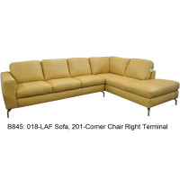 Natuzzi Editions B845 Sollievo Leather Sectional
