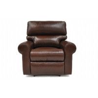 Barrow Cove Reclining Leather Sectional - Available with Power Recline | Power Lumbar