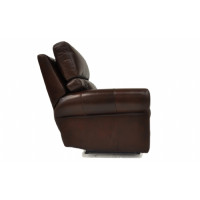 Barrow Cove Reclining Leather Sectional - Available with Power Recline | Power Lumbar