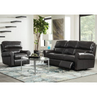 Barrow Cove Reclining Leather Sofa or Set - Available with Power Recline | Power Lumbar