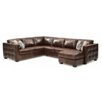 Barkley Leather Sectional