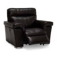 Bethra Power Reclining Leather Sofa or Set - Available With Power Tilt Headrest