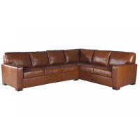 Brentora Leather Sectional