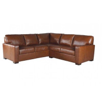 Brentora Leather Sectional