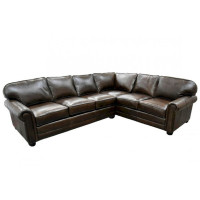 Auria Leather Sectional