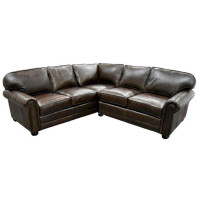 Auria Leather Sectional