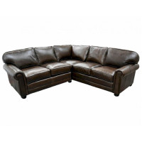Auria Leather Sectional