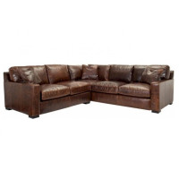 Max Oversized Seating Leather Sectional