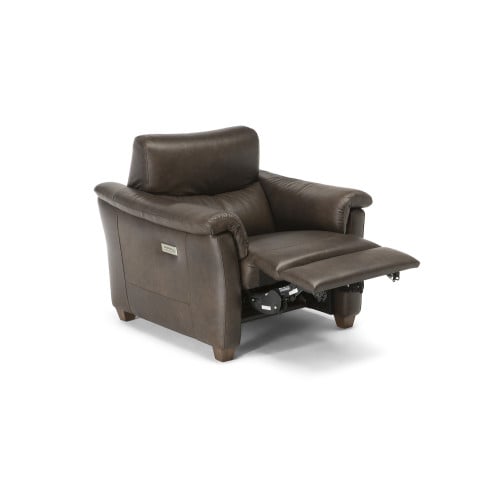 Natuzzi Editions C068 Astuzia Power Reclining Leather Sofa or Set - Available With Power Tilt Headrest | Power Lumbar