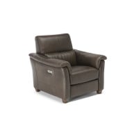 Natuzzi Editions C068 Astuzia Power Reclining Leather Sofa or Set - Available With Power Tilt Headrest | Power Lumbar