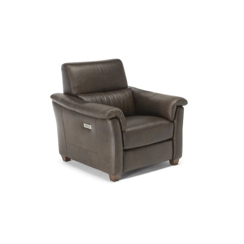 Natuzzi Editions C068 Astuzia Power Reclining Leather Sofa or Set - Available With Power Tilt Headrest | Power Lumbar