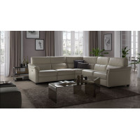 Natuzzi Editions C068 Astuzia Leather Sectional - Available With Power Tilt Headrest | Power Lumbar