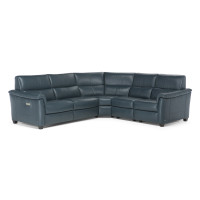 Natuzzi Editions C068 Astuzia Leather Sectional - Available With Power Tilt Headrest | Power Lumbar