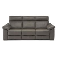 Natuzzi Editions C126 Estremo Power Reclining Leather Sofa or Set with Power Tilt Headrest