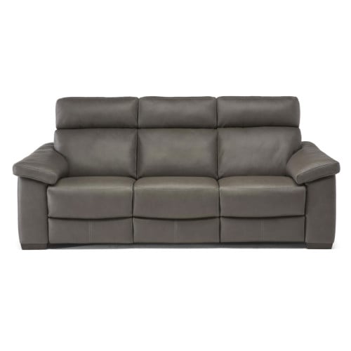 Natuzzi Editions C126 Estremo Power Reclining Leather Sofa or Set with Power Tilt Headrest