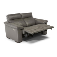 Natuzzi Editions C126 Estremo Power Reclining Leather Sofa or Set with Power Tilt Headrest