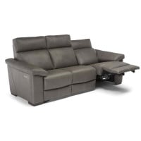 Natuzzi Editions C126 Estremo Power Reclining Leather Sofa or Set with Power Tilt Headrest