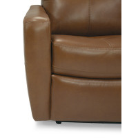 Camira Reclining Leather Sofa or Set with Power Tilt Headrest