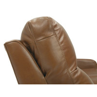 Camira Reclining Leather Sofa or Set with Power Tilt Headrest