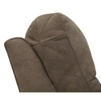 Camira Reclining Leather Sofa or Set with Power Tilt Headrest