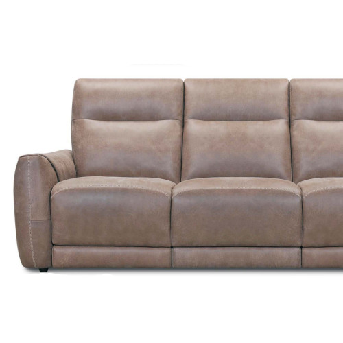 Camra Power Reclining Leather Sofa or Set With Power Headrest
