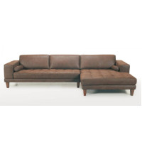Canna Leather Sectional