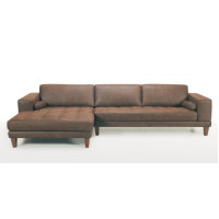 Canna Leather Sectional