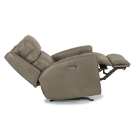 Flexsteel Catalina Power Reclining Leather Sofa or Set With Power Tilt Headrest