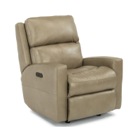 Flexsteel Catalina Power Reclining Leather Sofa or Set With Power Tilt Headrest