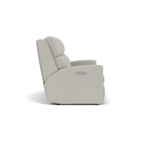 Flexsteel Catalina Power Reclining Leather Sofa or Set With Power Tilt Headrest