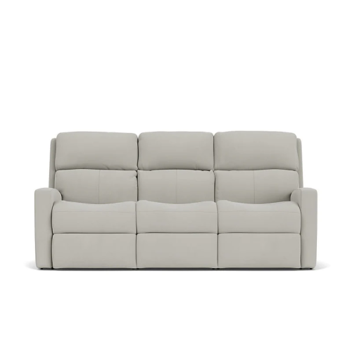 Flexsteel Catalina Power Reclining Leather Sofa or Set With Power Tilt Headrest