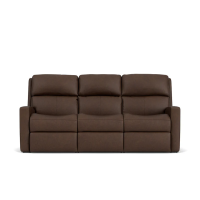 Flexsteel Catalina Power Reclining Leather Sofa or Set With Power Tilt Headrest